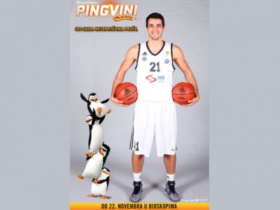 DRUŽENJE SA DECOM: Košarkaši Partizana dočekuju Pingvine sa Madagaskara