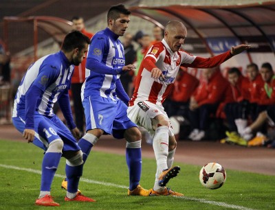 PROVOKATIVAN TRANSPARENT: Navijači OFK Beograda zbog zabrane napustili Marakanu