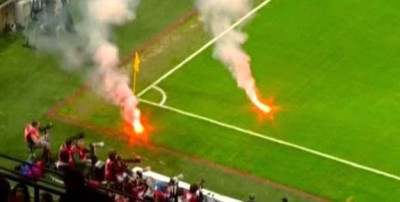 ‘CIVILIZOVANA EVROPA’: Hrvati divljaju u Milanu, prekid na San Siru (VIDEO)