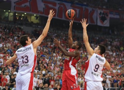 EVROLIGA: Bratska pobeda Olimpijakosa u Areni (FOTO)
