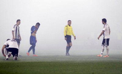 FOTO: Derbi Partizana i Vojvodine iz ugla sa terena