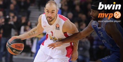 MVP EVROLIGE STIŽE U ARENU: Kapiten Olimpijakosa najbolji u oktobru