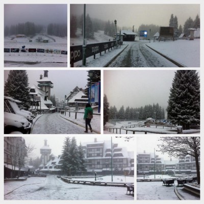 SVE SPREMNO ZA NOVU SKIJAŠKU SEZONU: Na Kopaoniku počeo da pada sneg (FOTO)