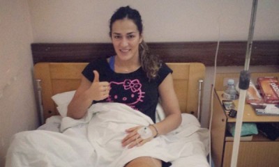 KOLENO NIJE IZDRŽALO: Operisana Sanja Damjanović (FOTO)