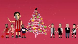 Srećni novogodišnji i božićni praznici od KK Crvena zvezda i KK Partizan