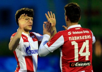 RAZGALIO CELU MARAKANU: Jović postigao prvenac na proslavi 70. rođendana svoje Zvezde! (VIDEO)