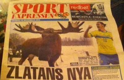 ŠTA ĆE REĆI ORKA: Ibrahimović ustrelio jelena teškog 227 kila (FOTO) (VIDEO)