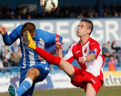 JSL: Prva prolećna pobeda Vojvodine, Rad gazi redom