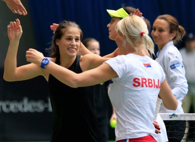 FED KUP: Stigle Aleksandra i Ivana, čekaju se Ana i Jelena