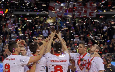 PAO I NIŠ: Poslednji trenuci meča i slavlje Zvezde (VIDEO)