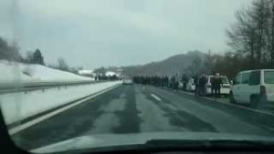 Tuča Bed blu bojsa i Torcide