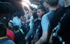 NOVI SNIMAK: Evo ko je pogodio Akinfejeva (VIDEO)