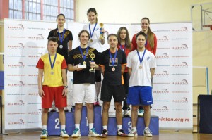 BADMINTON: Zlata Karanovićevoj i Milivojeviću