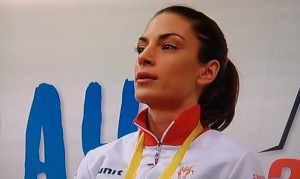 Ivana Španović posle osvajanja evropskog zlata