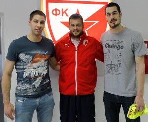 KALINIĆ I MITROVIĆ KAO KREMENKO I KAMENKO: Da li su Zvezdaši ovom ‘mašinom’ danas skoknuli do Marakane? (FOTO)