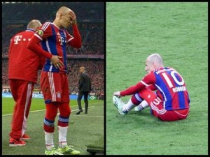 MUKAMA NIKAD KRAJA: Roben završio sezonu, Levandovski doživeo potres mozga i prelom nosa! (VIDEO)