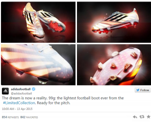 I TO JE MOGUĆE: Adidas proizveo kopačke teške 99 grama! (VIDEO)
