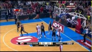 Kucanje Dangubića na derbiju