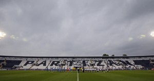 FOTOGALERIJA: Tmurno vreme, slab fudbal i pobeda Partizana u Humskoj