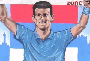 NIŠ VOLI ĐOKOVIĆA: Mural najboljeg srpskog tenisera osvanuo na zgradi (VIDEO)