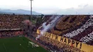 Proslava povratka u Seriju B posle pet godina