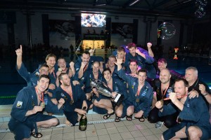 ŠAMPIONI: Gocić, Aleksić i Mitrović sa Solnokom prvaci posle pet decenija (FOTO)