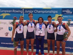 EP ZA JUNIORE: Srpski četverac bez kormilara bronzani u Račicama