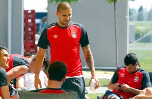 OKUPLJANJE ‘ORLOVA’: Ćurčić čeka još Ivanovića i Matića (FOTO)