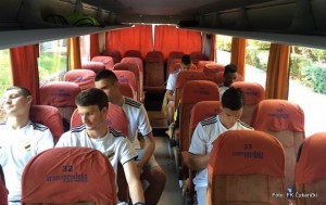 VREDNO I RADNO: Igrači Čukaričkog otputovali na pripreme