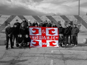 ZVEZDIN GRAD: Crveno-bela zebra osvanula u centru Niša! (FOTO)