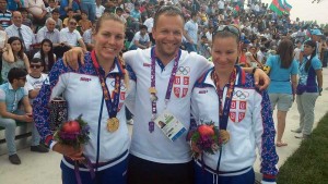 EI BAKU: Milica i Dalma zlatne u dvosedu