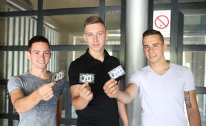 FUDBALERI PARTIZANA GROBARIMA: Mi smo tu čitave sezone, a ti? (FOTO)