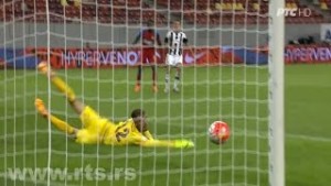 Gol Vulićevića za vođstvo Partizana