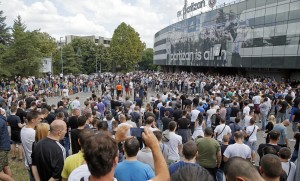 Podrška Grobara Dušku Vujoševiću