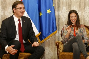 IVANA OPET KOD PREMIJERA: Neka se takva praksa nastavi i dalje (FOTO)