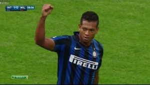 Vodeći gol Intera, delo Fredija Guarina