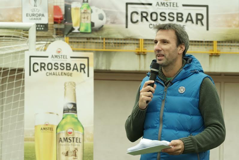 AMSTEL AKCIJA: Novinari gađali prečku (FOTO)