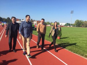 SVEČARSKI: Španovićeva i ministar Udovičić otvorili atletsku stazu u Kurševcu