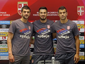 ‘ORLOVI’ PRED ALBANIJU: Mitrović o dronu, Tomović o sudiji, Milivojević o provokacijama… (FOTO)