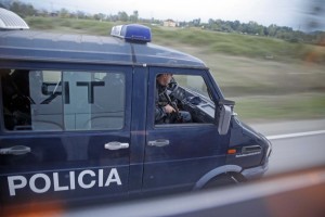 Dolazak fudbalske reprezentacije u Tiranu