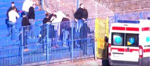 HITNA POMOĆ: Navijaču Spartaka pozlilo na tribinama (VIDEO)