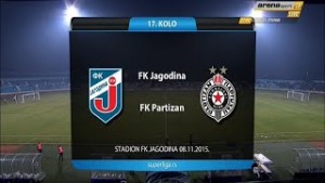 Jagodina – Partizan 2:2