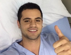 DOBRE VESTI: Defanzivac Partizana uspešno operisan (FOTO)