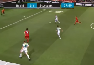 NAŠE GORE LIST: Fenomenalan gol juniora Rapida rođenog u Srbiji (VIDEO)