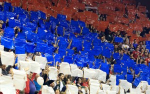 MA KAKVA HIMNA EVROLIGE: ‘Marš na Drinu’ grmi halom Pionir (VIDEO) (FOTO)