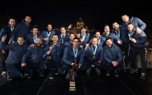 Doček zlatnih vaterpolista