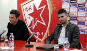 PREDSTAVLJENI: Le Talek i Babunski izabrali brojeve koje će nositi u Zvezdi (FOTOGALERIJA)