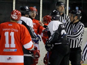 HSL: Hokejaši suspendovani zbog tuče u derbiju