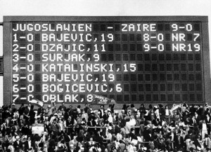 VREMEPLOV: Bila je to možda i najjača reprezentacija Jugoslavije, ‘tukla’ je Zair 9:0 na SP (VIDEO)