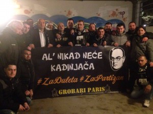 GROBARSKA LJUBAV PREMA VUJOŠEVIĆU: Zbog Duleta i na kraj sveta (FOTO)